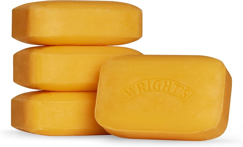 Wright's Traditional Soap with Coal Tar Fragrance - 125g Pack of 4 Bars - Image 5