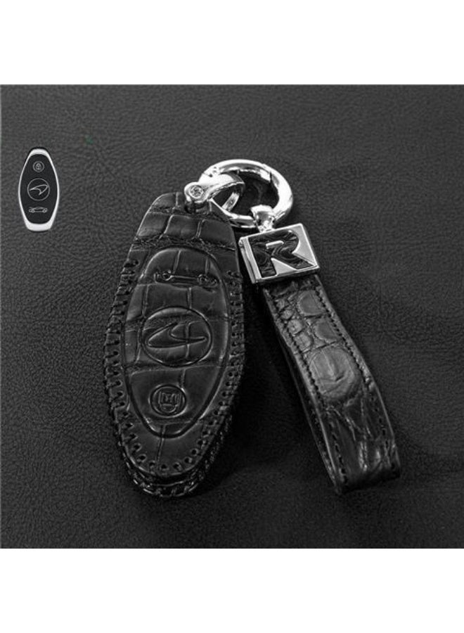McLaren Crocodile Leather McLaren Key Fob for 720S, 570, S600, LT, 540C, 570GT High-End Cars Genuine Leather Bag - Image 1