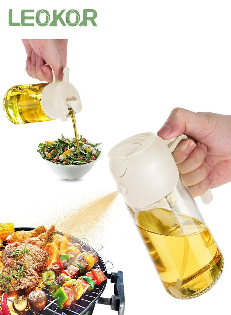 ليوكور رشاشات الزيت، موزع زيت زيتون 2 في 1، وبخاخ زيت - Image 1