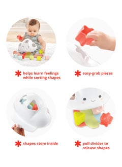 Skip Hop فرز الأشكال بسمات سحاب الحواف الفضية  - Image 3