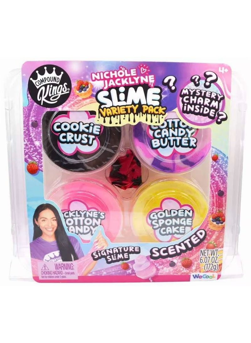 Compound Kings NICHOLE JACKLYNE SLIME VARIETY 4 PACK - Image 1