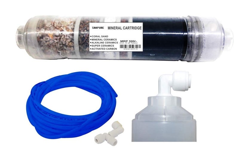 SHAPURE Portable Alkaline Filter Cartridge RO UV Water Purifier - Image 1