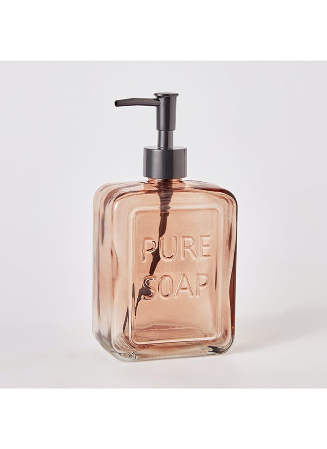 Home Box Alaska Assorted Single Glass Soap Dispenser 6 x 19.5 x 9.5 cm  - Image 5
