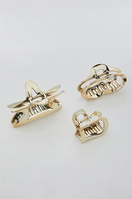 أر أند بي 3 Pack Claw Clips