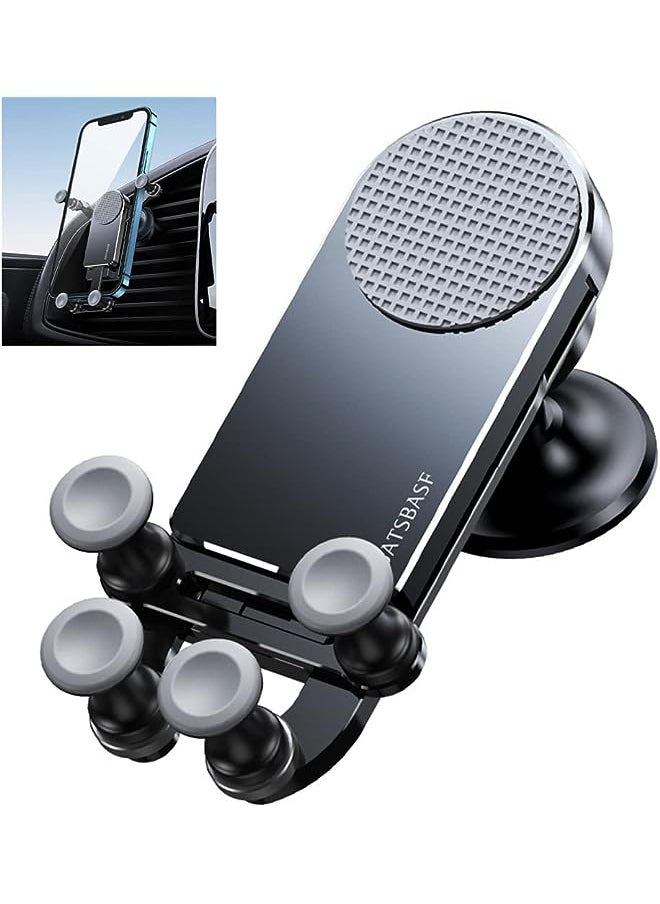 neotimely Phone Holder, Mobile Holder for Car Air Vent, Z Fold Car Mount, Phone Holder Car Compatible with for Samsung Galaxy Z Fold 4 3, Z Fold 2, S21 S20, iPhone 13 pro max 4.7-6.9 Inch Mobile Devices  - Image 1