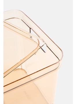 Muy Mucho Transparent Box With Lid 36 x 27 x 22 cm, Brown  - Image 3