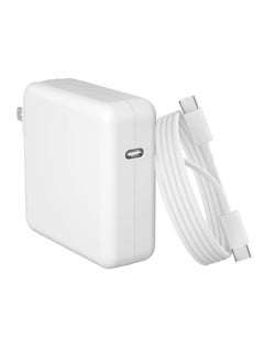 Generic USB Type C Wall Plug Power Adaptor PD Charger Replacement 87W with 200cm Cable for 2016 MacBook Pro 15 inch 13 inch and Type C Mobile and iPhone  - Image 3