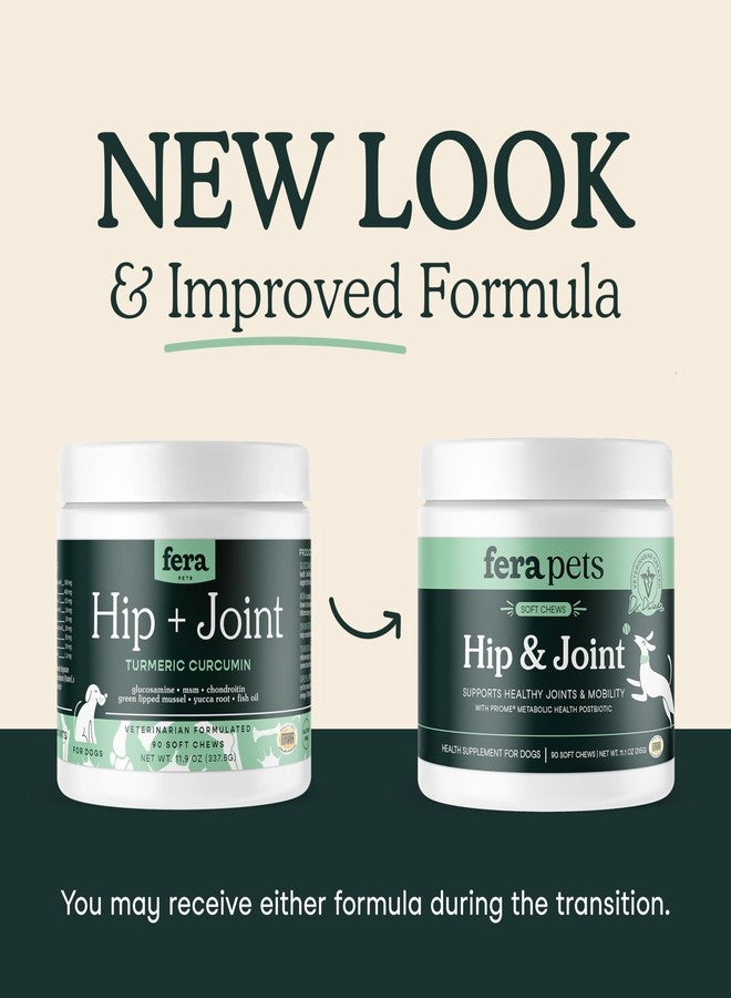 Fera Pets Hip & Joint Supplement for Dogs with Glucosamine, MSM, Chondroitin, & Green Lipped Mussel - Supports Healthy Joints and Weight Management - 90 Soft Chews - Image 2