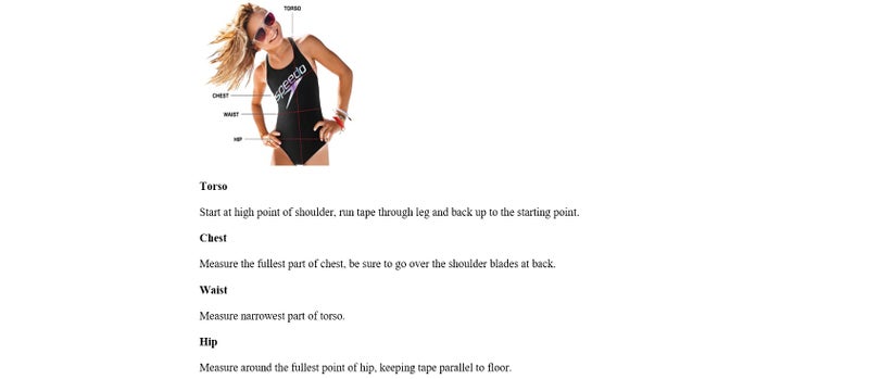 Speedo Girl's Swimsuit One Piece Mesh Splice Thick Strap - Image 3