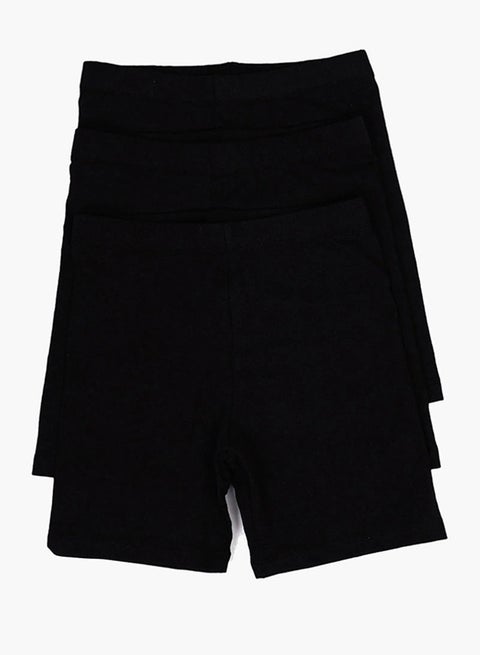Pack of 3 Girly Cycling Shorts