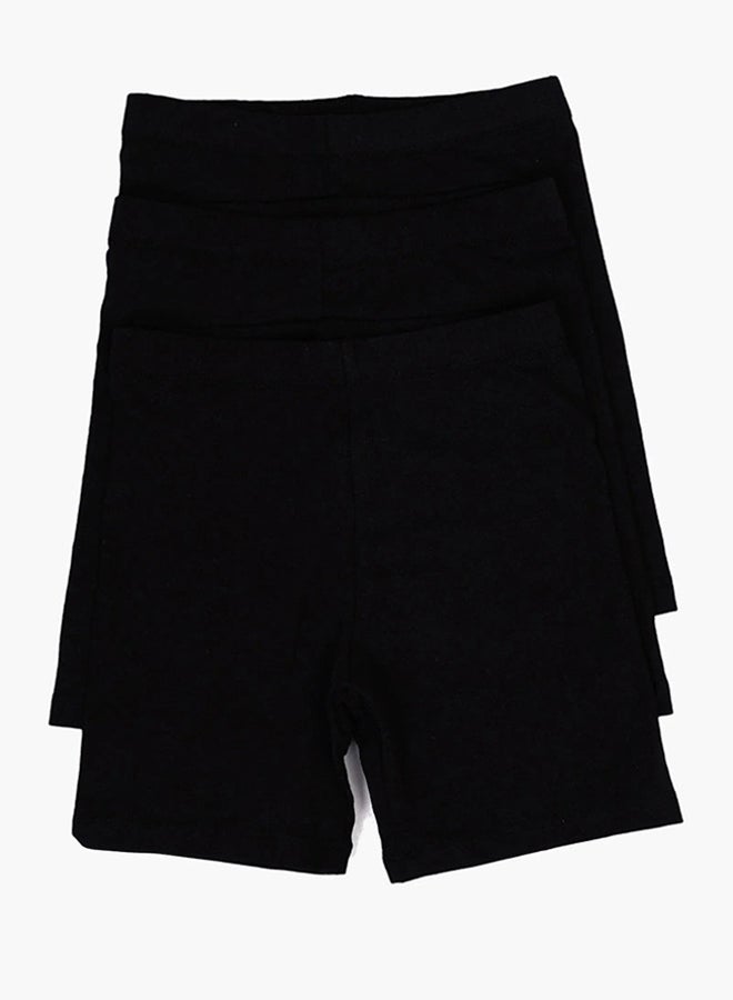 Carina Pack of 3 Girly Cycling Shorts - Image 1