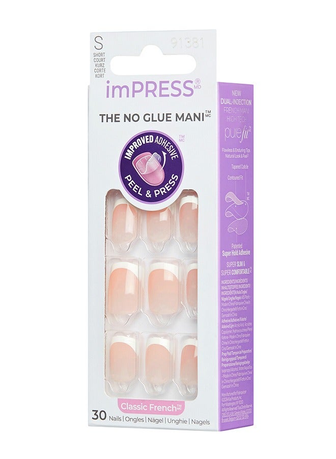 KISS Impress Nails Model - Classic French Small Ifc01C - Image 3