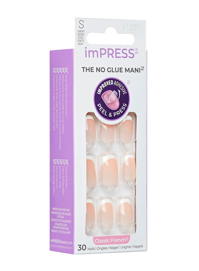 KISS Impress Nails Model - Classic French Small Ifc01C - Image 2