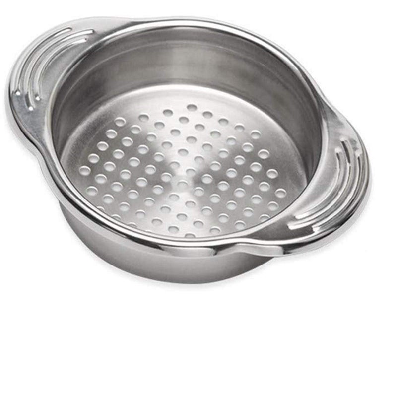 YUDONG Stainless Steel Food Tin Strainer Can Press Strainer Sieve Tuna Press Oil Drainer for Canned Tuna 