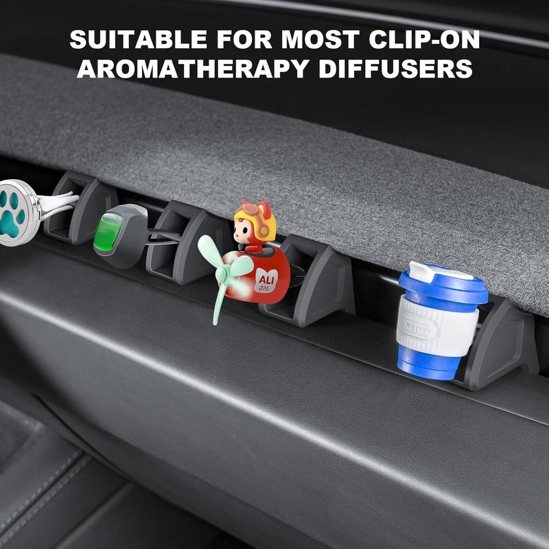 KUNIST 2Pcs Air Freshener Adapter Designed for 2024-2025 Tesla Model 3 Air Vent (Air Freshener not Included) - Image 3