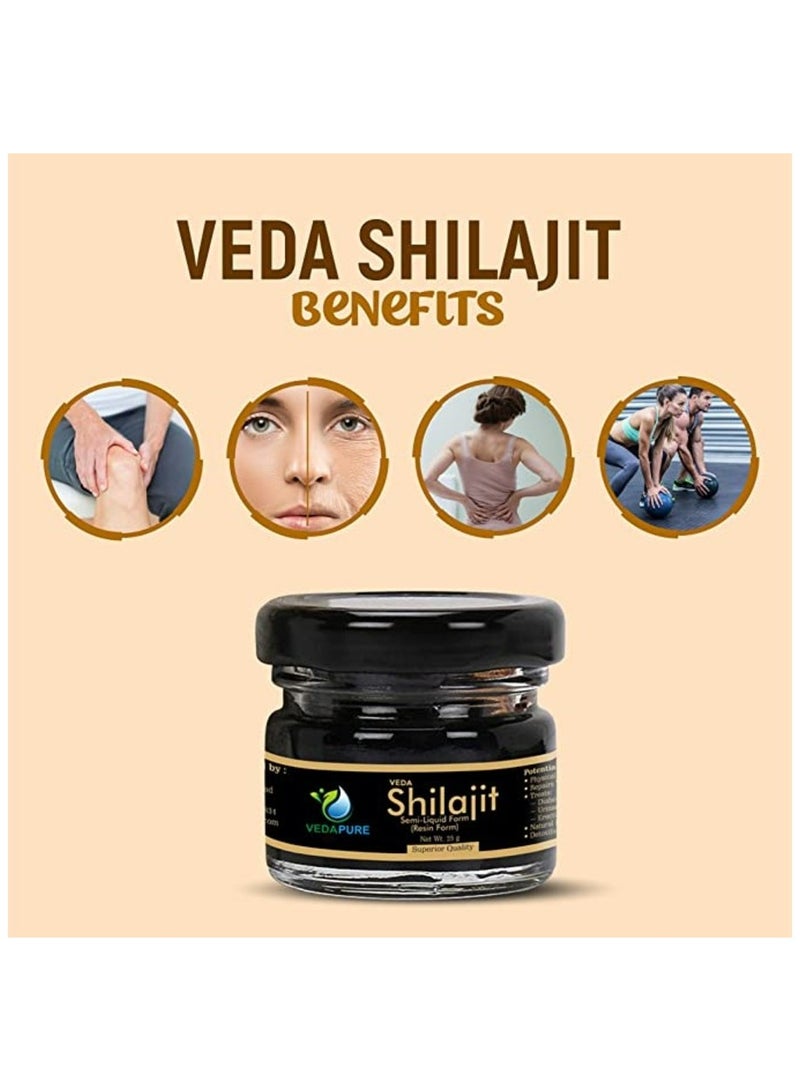 VEDAPURE Vedapure Shilajit 25 Gms - Image 4