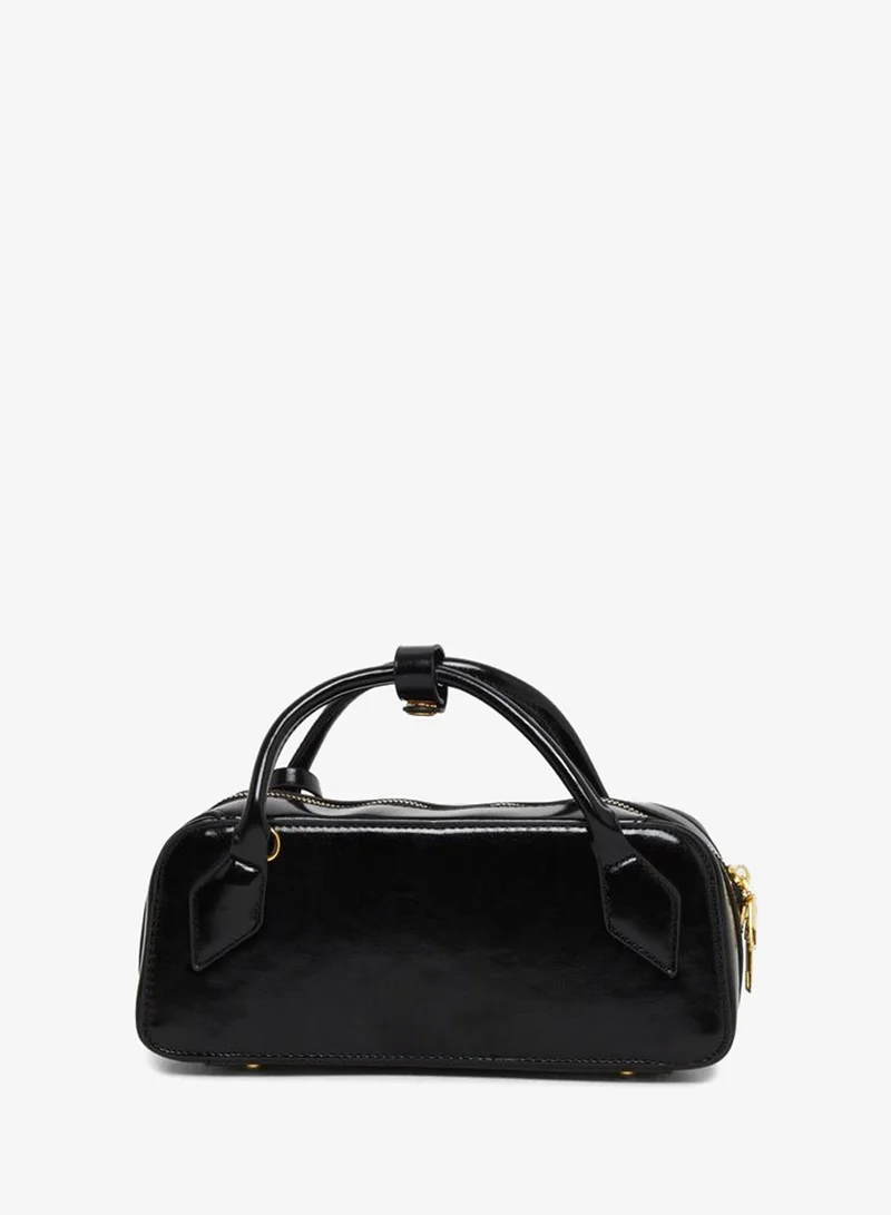 Styli Styli Black Bowling Handbag Bag