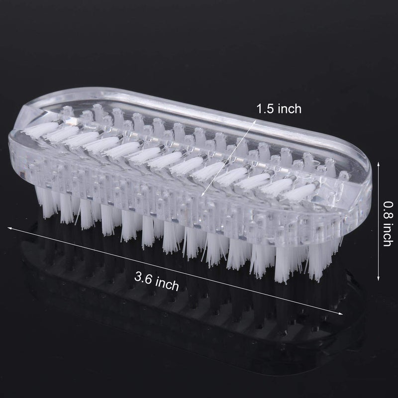 Tbestmax Cleaning Nail Brush Handle Scrubbing Brushes (Plastic Brush-4 Pcs) - Image 5
