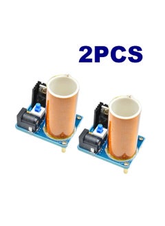 Generic BD243 Mini Tesla Coil Kit, Magic Props Empty Lights Technology DIY Electronics, Portable Fun Science Experiment Assembled DIY Kit For School College Science Experiments, (2pcs)  - Image 1
