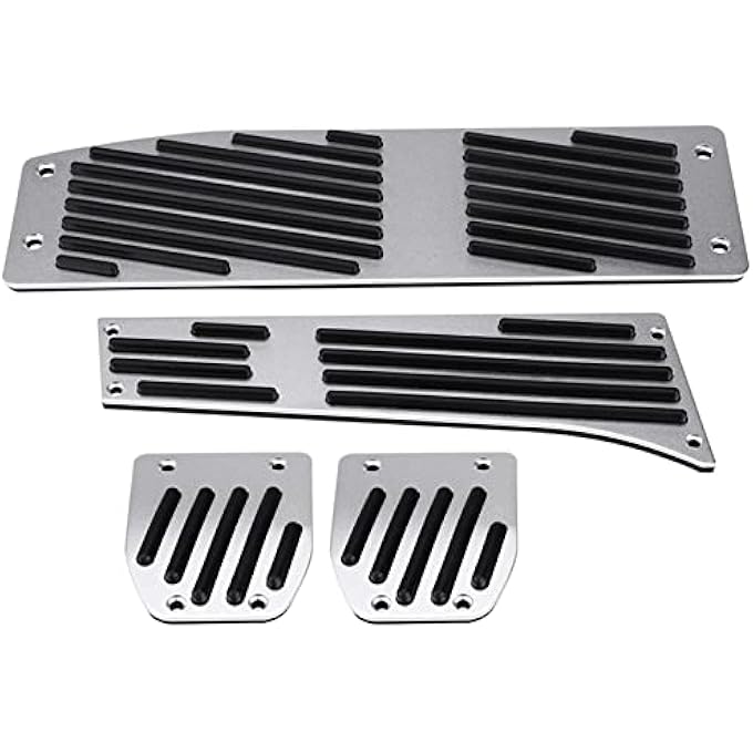 Car Foot Pedal Set, 4pcs Car Manual Transmission Clutch Brake Foot Rest Pedal Pad for 1/3/5/7/X1 Series E30 E32 E34 E36 E38 E39 E46 E87 E90 E91 E92 - Image 2