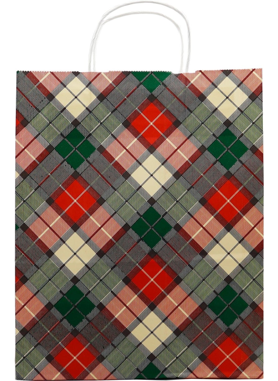 Repro Design New Year Themed Colorful Twist Handle Paper Bag 25 x 31 x 12 cm - 2 New Year Gift Packages  - Image 2