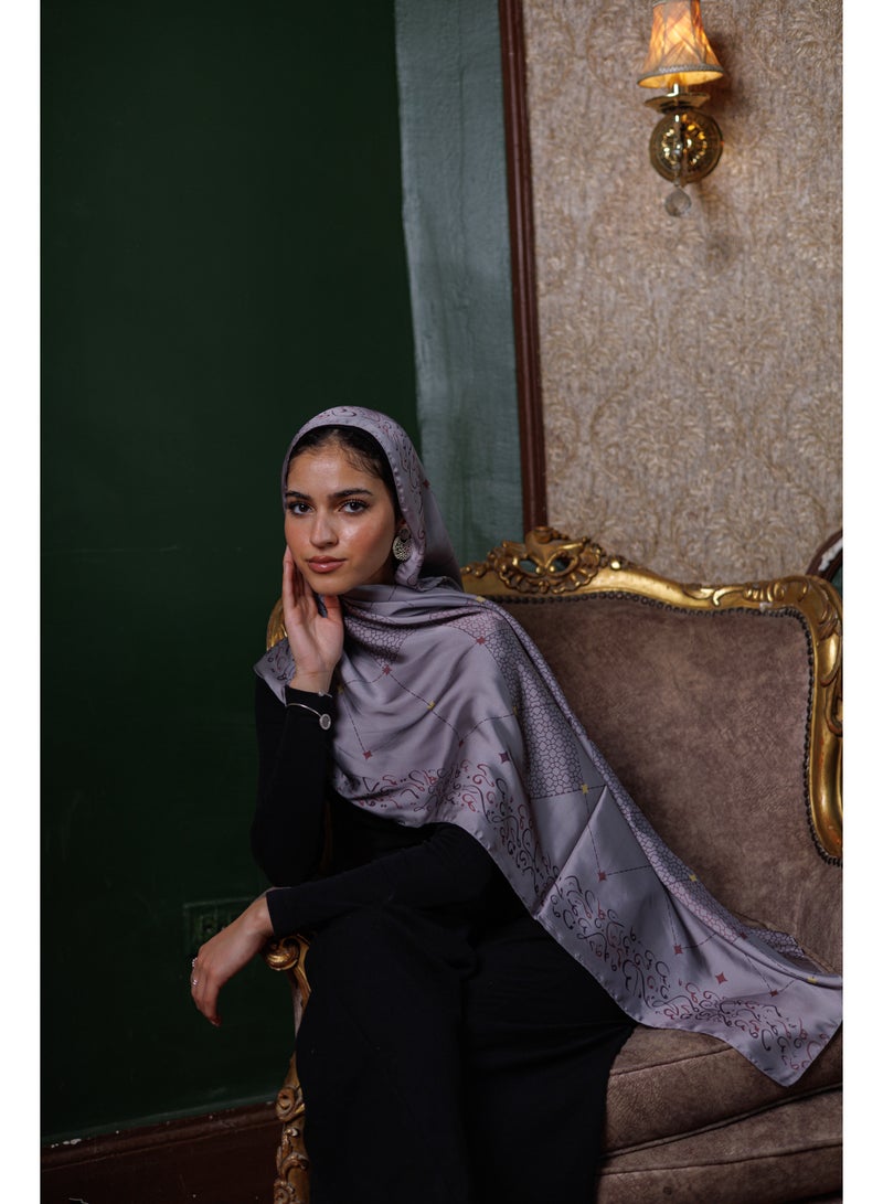 Lavezzi Satin Hijab Scarf – Soft Silky Satin, Elegant Shiny Finish For Ramadan & Eid - Image 2