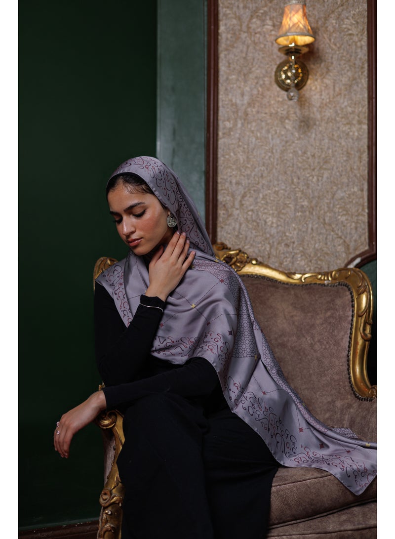 Lavezzi Satin Hijab Scarf – Soft Silky Satin, Elegant Shiny Finish For Ramadan & Eid - Image 3