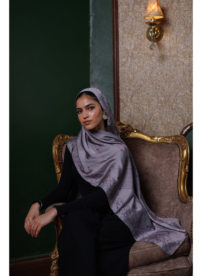 Lavezzi Satin Hijab Scarf – Soft Silky Satin, Elegant Shiny Finish For Ramadan & Eid - Image 1