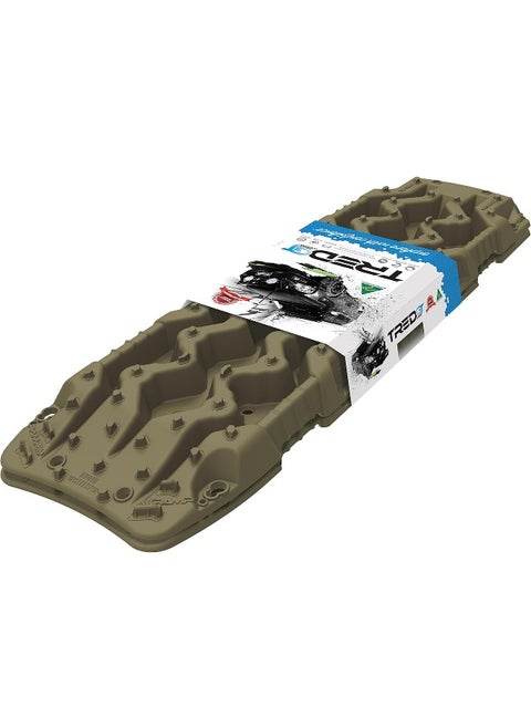 ARB TRED GT Recovery Board Set - Military Green - Off-Road Vehicle Recovery Tracks - Maximum 4,500 KG Load - Sand, Mud & Snow Traction Mats - Made in Australia - TREDGTMG