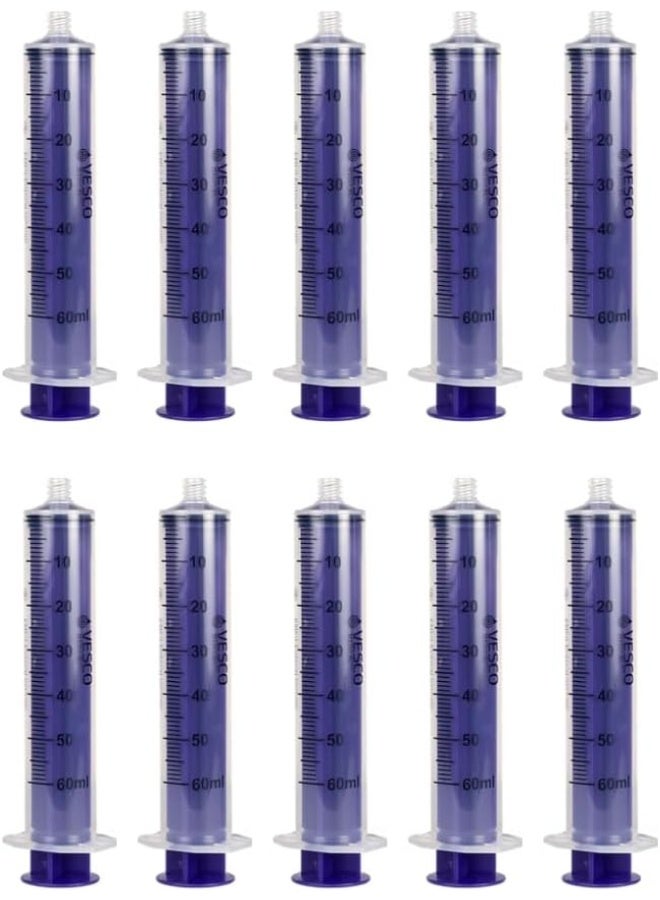 NOVAMED 60ml ENFit Oral Enteral Syringe for Feeding Tubes – Accurate Enteral Feeding & Medication Delivery - Image 1