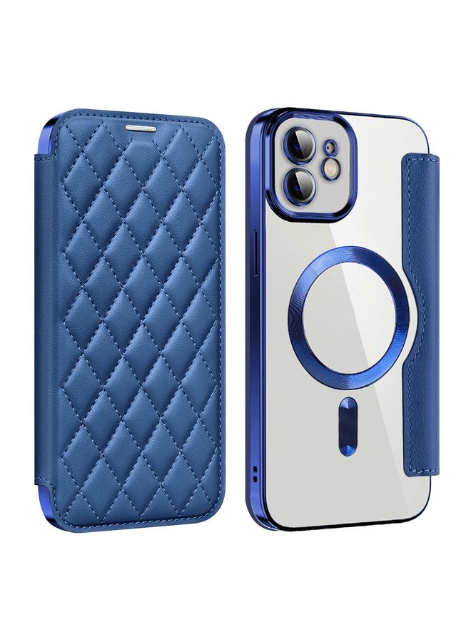 زبون جراب لهاتف iPhone 12 Pro Shield Magsafe RFID مضاد للسرقة جراب جلدي معيني للهاتف - Image 1