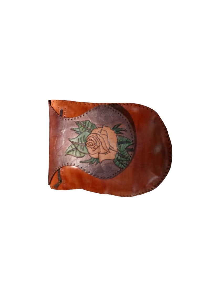 Sheer Fashionable Leather Crossbody Bag  - Image 1