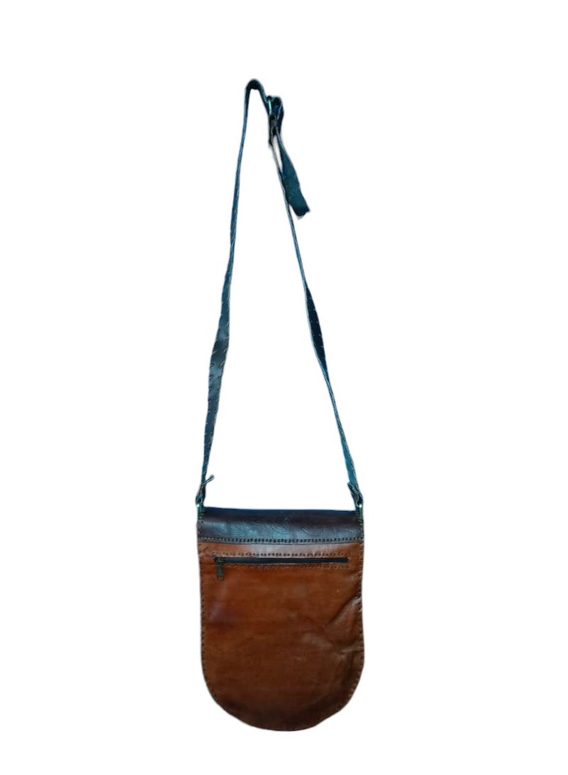 Sheer Fashionable Leather Crossbody Bag  - Image 3