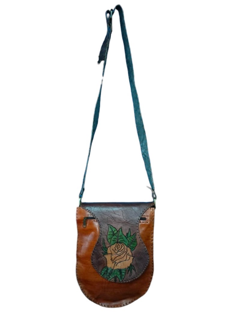 Sheer Fashionable Leather Crossbody Bag  - Image 2