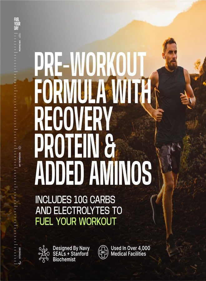 فروغ فيول مشروب الطاقة فائق النشاط قبل التمرين من فروج فيول، 120 ملغ كافيين، 1500 ملغ بيتا ألانين، إلكتروليتات، 8 غ بروتين، كولاجين نانوي محلل من أبقار تتغذى على العشب، 10 غ كربوهيدرات، توت، عبوات 1.2 أونصة، عبوة من 24 قطعة - Image 2