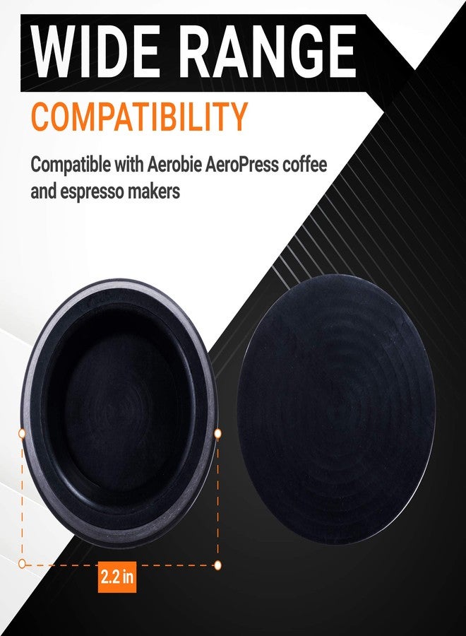 BlueStars Plunger Rubber Gasket Replacement Part Compatible with AeroPress Coffee and Espresso Maker (2pc) - Image 2