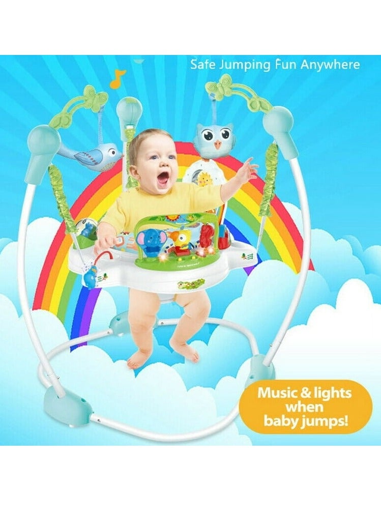 ibaby iBaby Jumperoo with 360° Rotating Seat & Adjustable Height – Interactive Musical Activity Center for Infants & Toddlers - Image 2