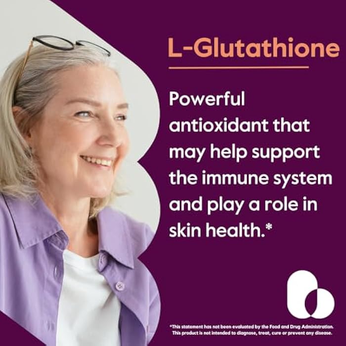 BESTVITE L-Glutathione 250mg (60 Vegetarian Capsules) - No Stearates - Vegan - Non GMO - Gluten Free - Image 2
