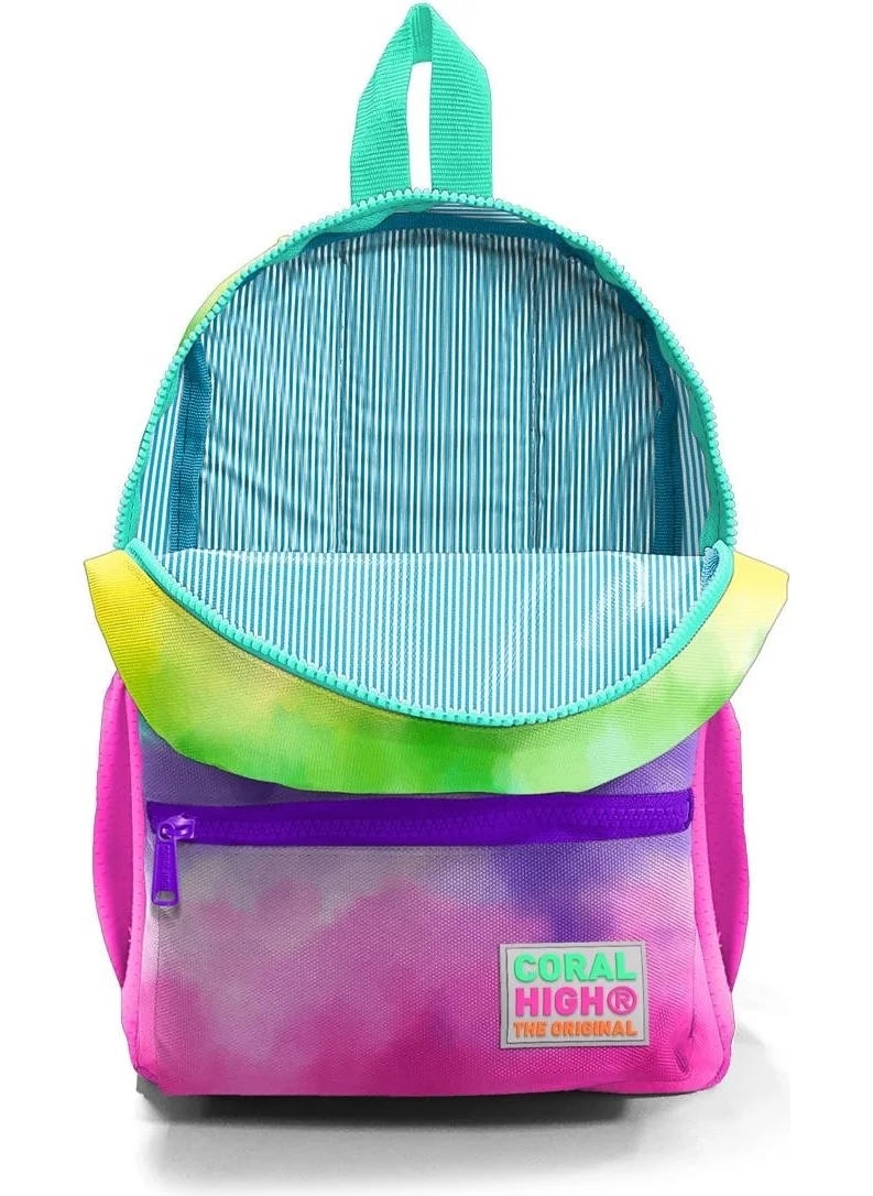 CORAL HIGH Mini Yuva Backpack Colorful Batik Patterned Two Compartments 23539