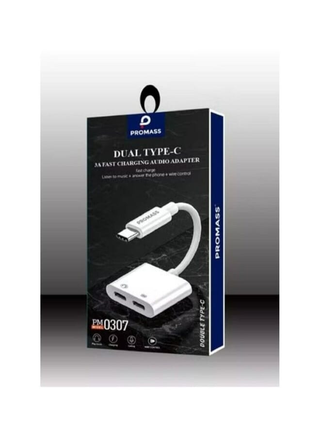 PROMASS محول الصوت Type C إلى Aux