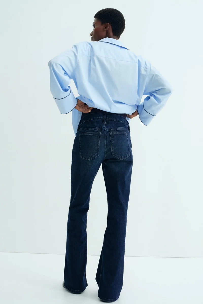 H&M MAMA Flared Jeans