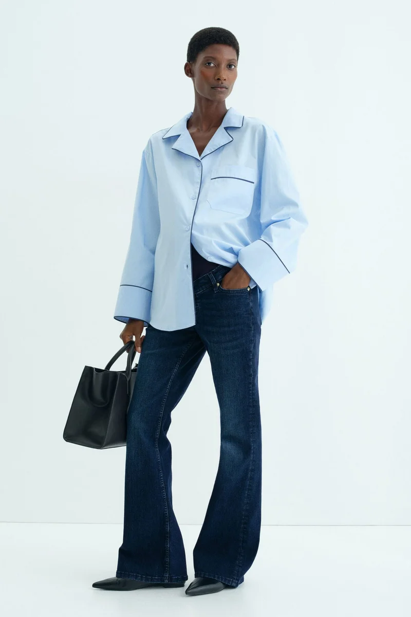 H&M MAMA Flared Jeans