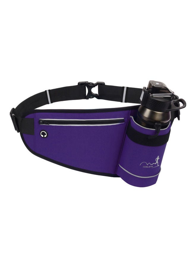 نيبمينينت حقيبة بحزام للخصر لحمل المياه مزودة بحامل لزجاجة الماء 37x15سم - Image 1