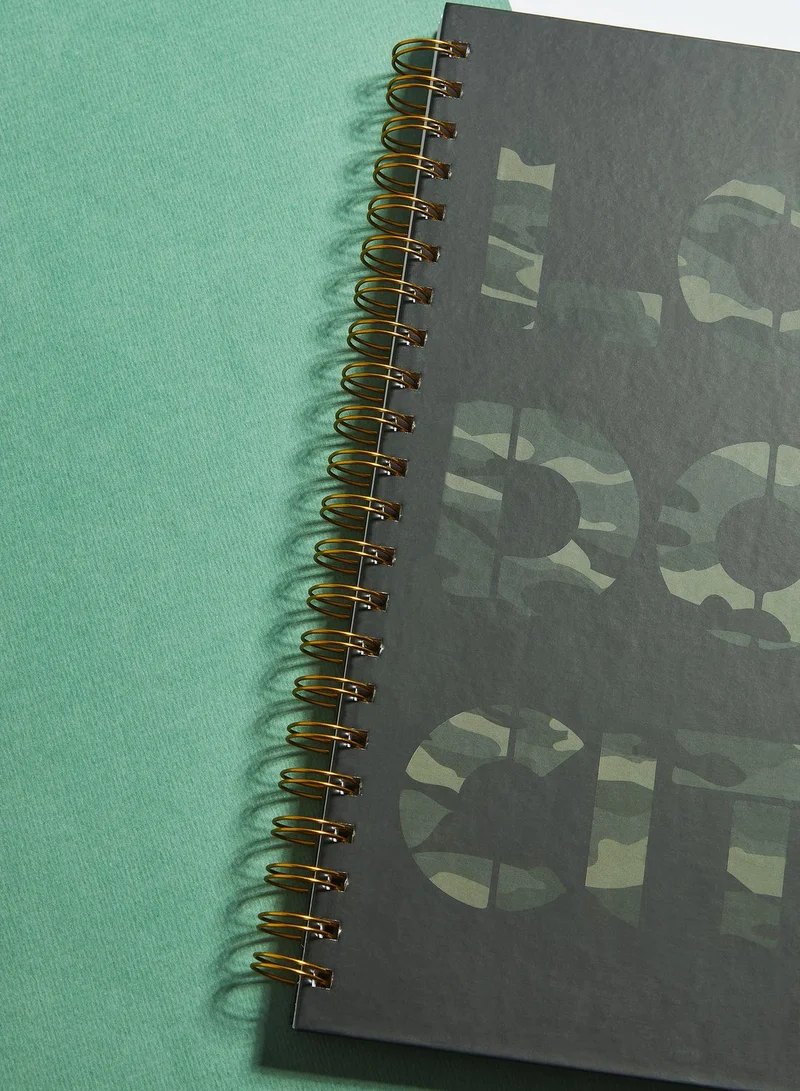 Seventy Five A4 Camo London City Notebook