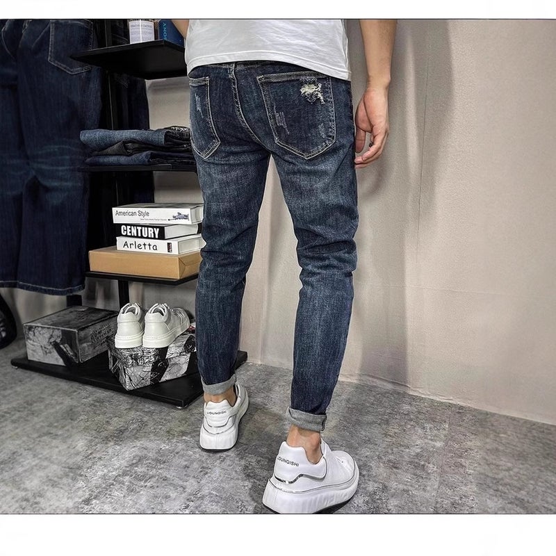 Unisex Casual Daily Denim Jeans - Image 3