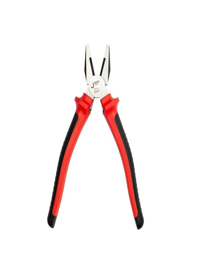 Jetech 7.5-Inch Heavy-Duty Combination Pliers - Precision Hardened Cutting Edge, Comfort Grip Ergonomic Handle for DIY & Professional Use - Image 2