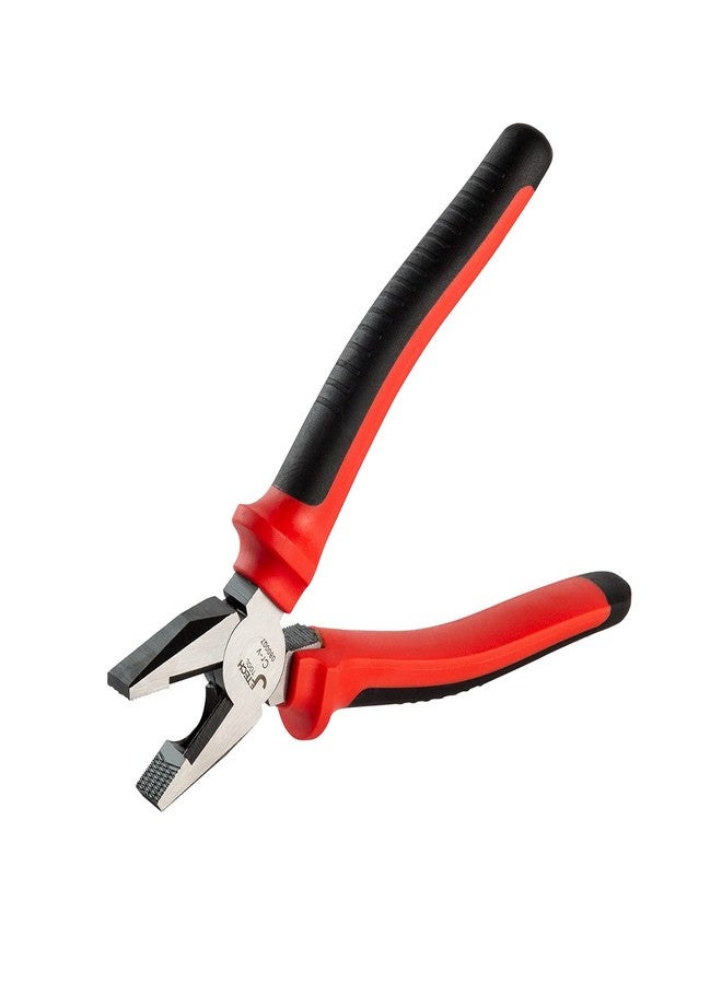 Jetech 7.5-Inch Heavy-Duty Combination Pliers - Precision Hardened Cutting Edge, Comfort Grip Ergonomic Handle for DIY & Professional Use - Image 3