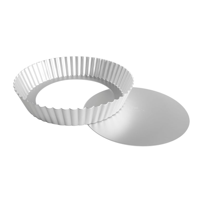 Fat Daddios PFT102 Round Fluted Tart Pan 10 x 2 Inch