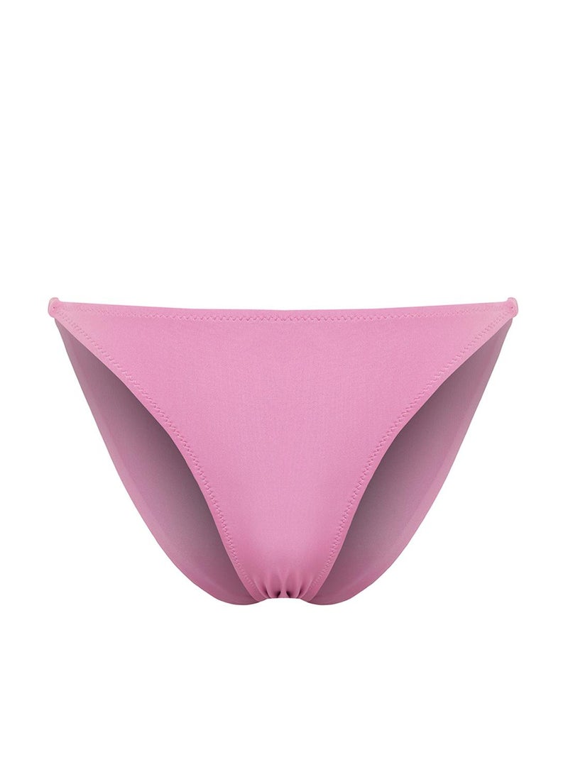 trendyol Pink Gathered Brazilian Bikini Bottom TBESS24BA00109 - Image 4