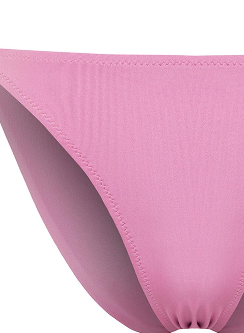 trendyol Pink Gathered Brazilian Bikini Bottom TBESS24BA00109 - Image 5